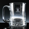 Balmoral Glass Mouth Blown Waisted 1 Pint, Single, Gift Boxed