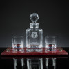 Regal Decanter & 2 Tumblers Whisky Set, Single, Manufacturer's Own Carton